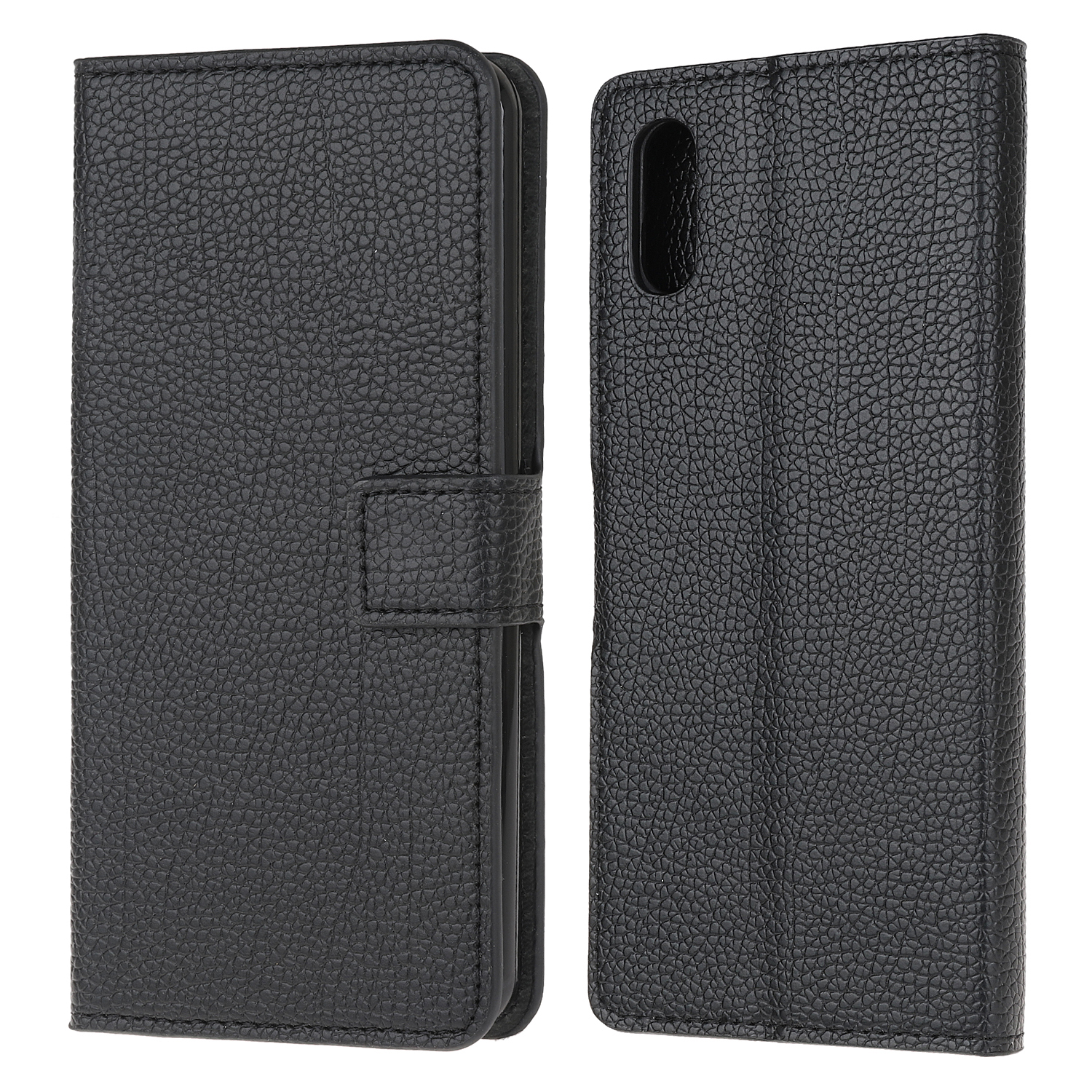 

Litchi Texture Wallet Stand Leather Shell Cover for Samsung Galaxy Xcover 5, Galaxy Xcover 5