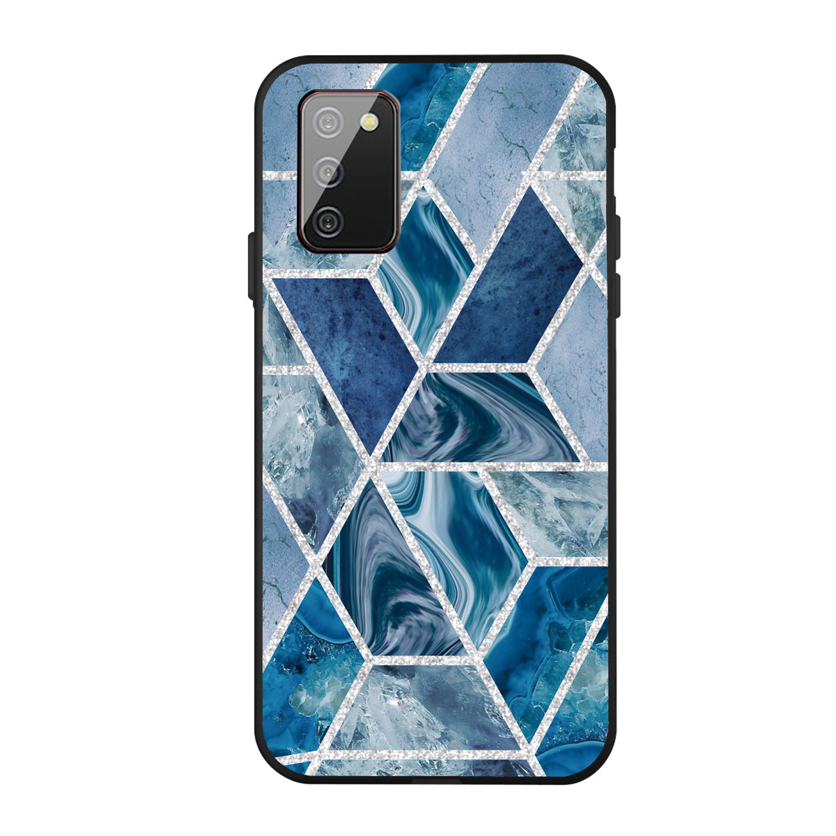 

Matte Black TPU Protector for Samsung Galaxy A02s (166.5x75.9x9.2mm) Fashion Marble Texture Shell - Blue, Galaxy A02s (166.5x75.9x9.2mm)