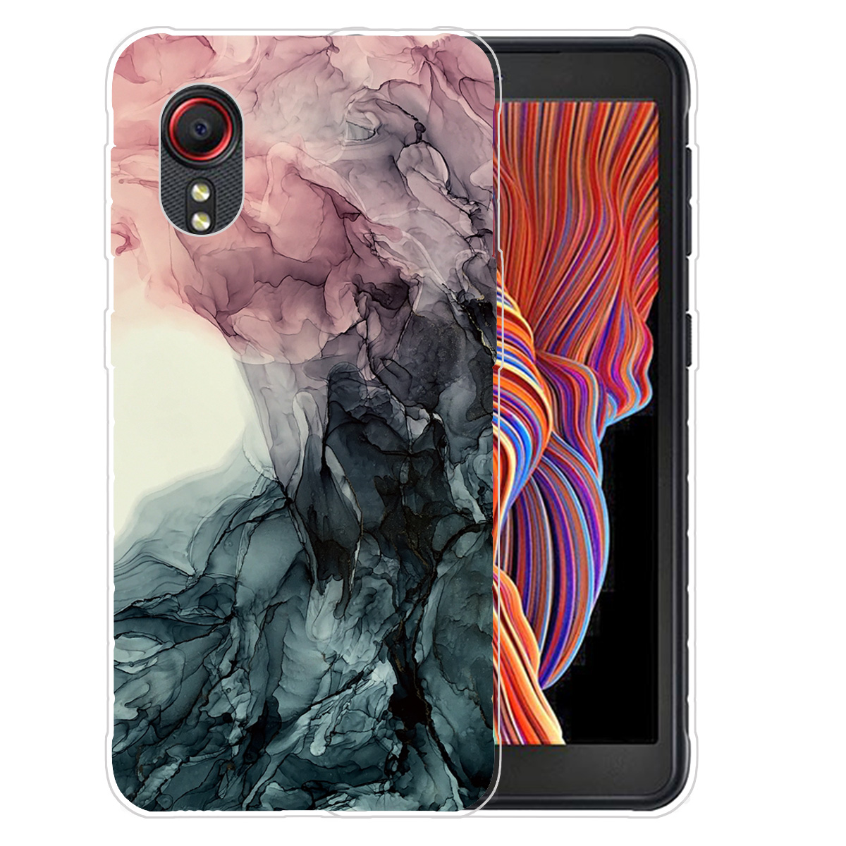 

Marble Pattern Printing Soft TPU Phone Case for Samsung Galaxy Xcover 5 - Style D, Samsung Galaxy Xcover 5