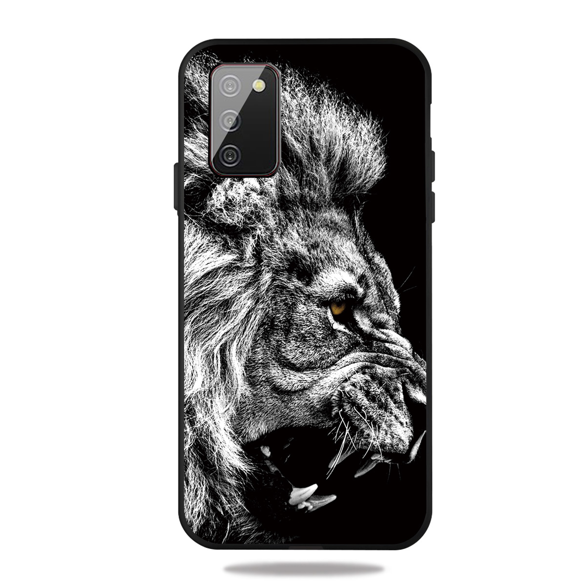 

Pattern Printing Frosted Surface TPU Cell Phone Case for Samsung Galaxy A02s (164.2x75.9x9.1mm) - Lion, Galaxy A02s (164.2x75.9x9.1mm)