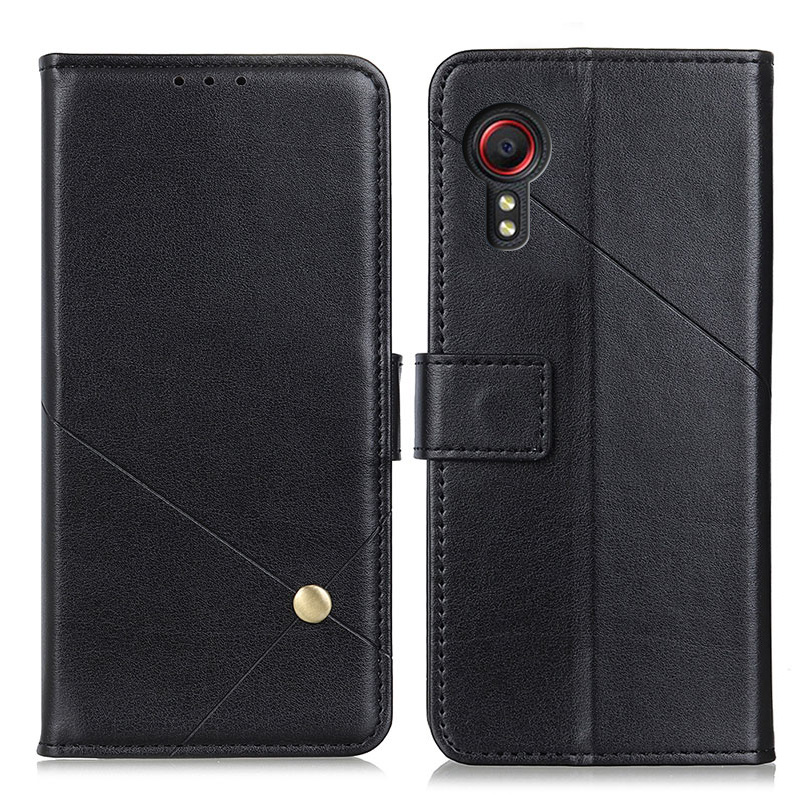 

Wallet Leather Stand Case for Samsung Galaxy Xcover 5 - Black, Galaxy Xcover 5