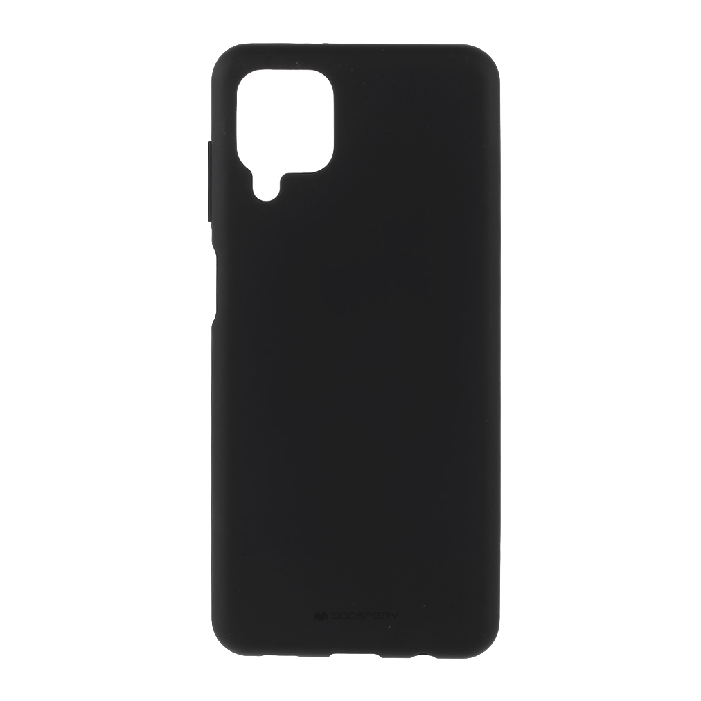 

MERCURY GOOSPERY SF Series Matte TPU Cover Soft Case for Samsung Galaxy A12 - Black, Galaxy A12