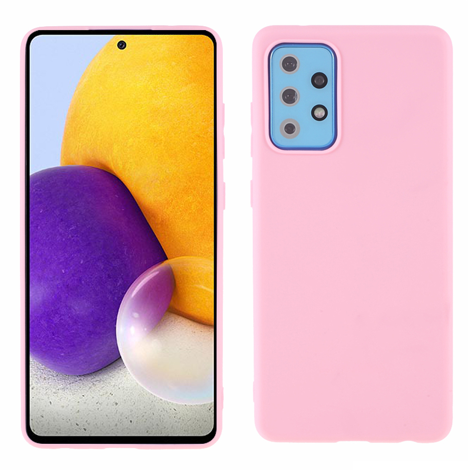 

Matte TPU Case for Samsung Galaxy A72 5G / 4G Mobile Phone Accessory - Pink, Galaxy A72 5G