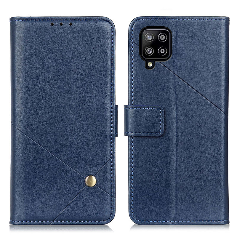 

Wallet Stand PU Leather Phone Protection Shell Case for Samsung Galaxy A22 4G (EU Version) - Blue, Galaxy A22 4G (EU Version)