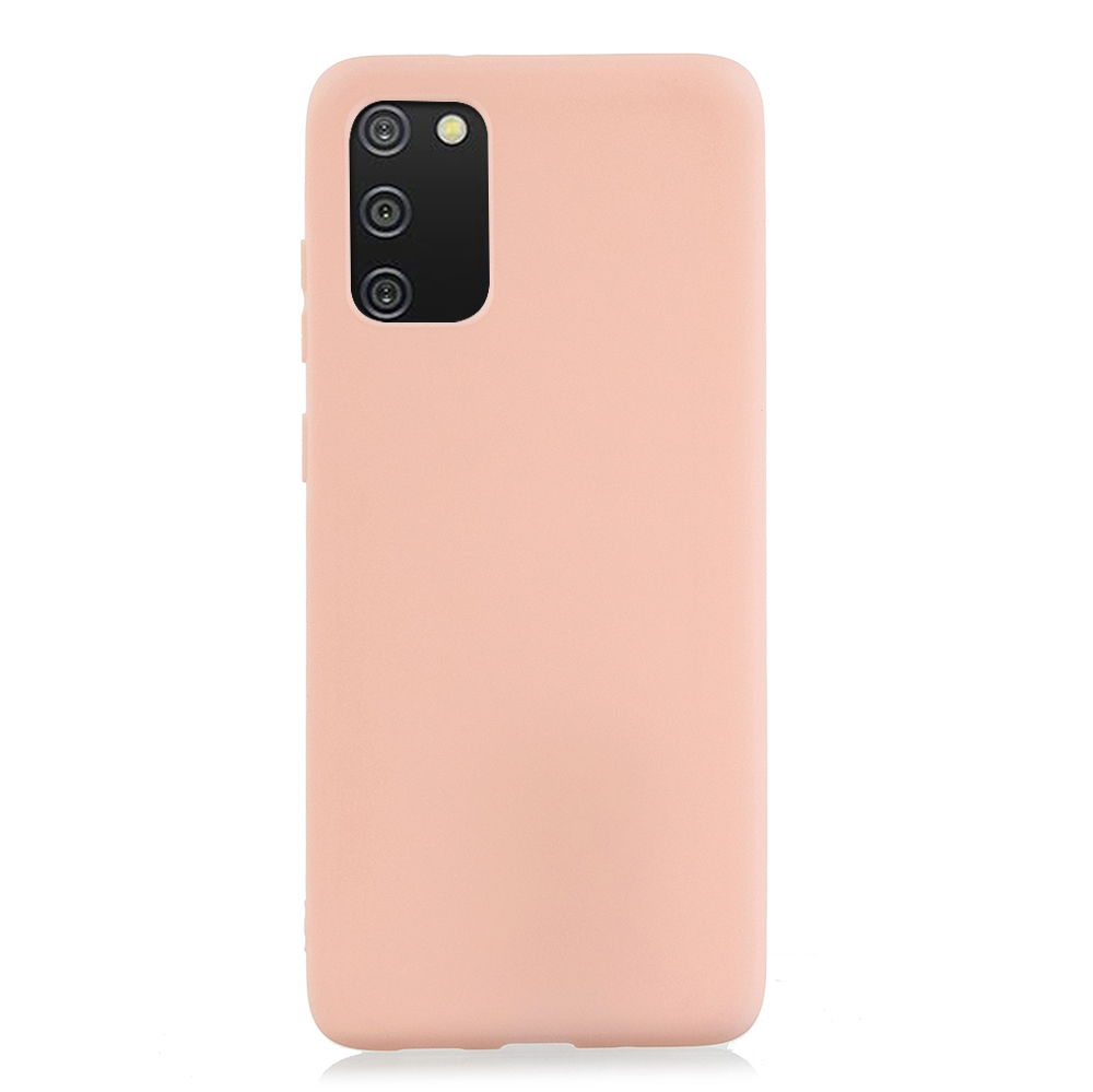 

Matte Skin Shockproof TPU Phone Case Shell Cover for Samsung Galaxy A02s (166.5x75.9x9.2mm) - Light Pink, Galaxy A02s (166.5x75.9x9.2mm)