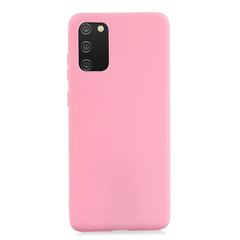 

Matte Skin Shockproof TPU Phone Case Shell Cover for Samsung Galaxy A02s (166.5x75.9x9.2mm) - Pink, Galaxy A02s (166.5x75.9x9.2mm)
