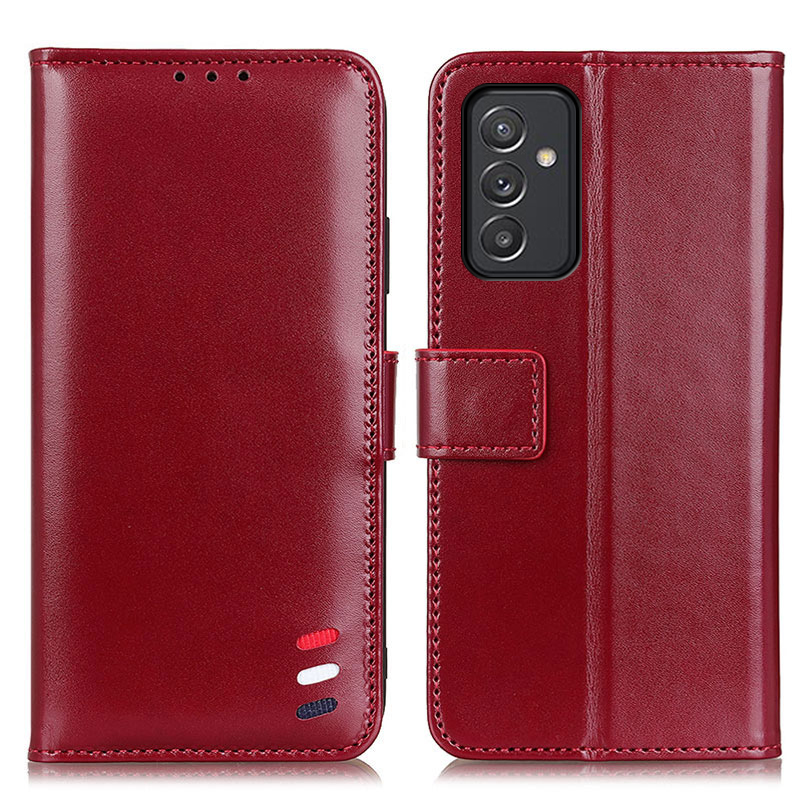 

Wallet Leather Stand Case Shell for Samsung Galaxy A82 5G - Red, Galaxy A82 5G