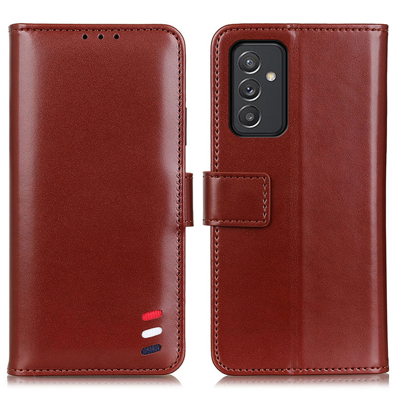 

Wallet Leather Stand Case Shell for Samsung Galaxy A82 5G - Brown, Galaxy A82 5G