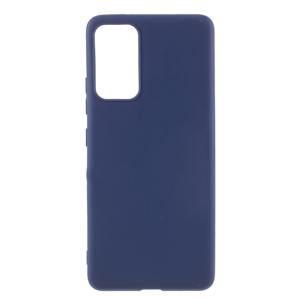 

Double-sided Matte Shockproof TPU Phone Case Shell Cover for Samsung Galaxy A82 5G - Dark Blue, Galaxy A82 5G