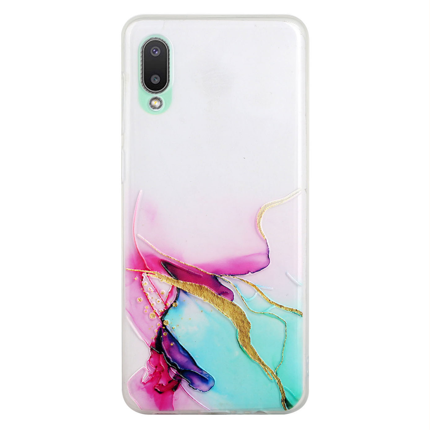 

Marble Pattern [Precise Hole Opening Design] Soft TPU Case for Samsung Galaxy A02 (EU Version) - Style A, Galaxy A02