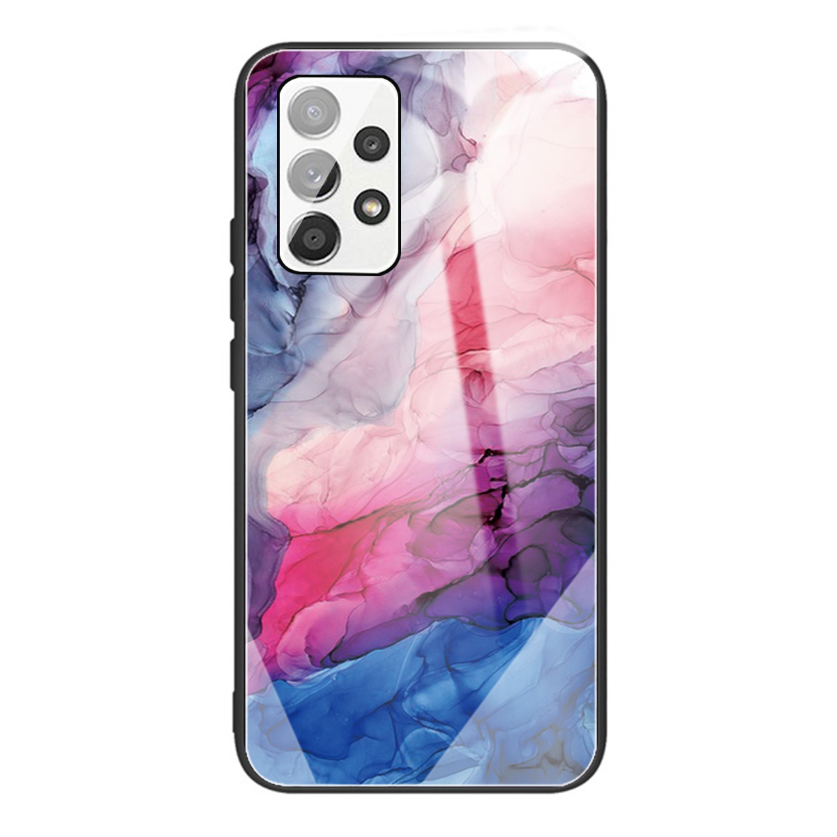 

Мраморный Шаблон Ударной Ударное Стекло + TPU Телефона Для Samsung Galaxy A72 5G/4G - Стиль C