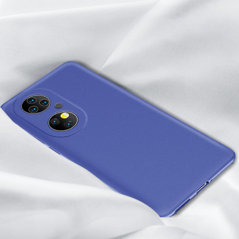 

Qualitätsfrostete TPU -telefonabdeckung Für Huawei P50 Pro - Blau, Huawei P50 Pro 4G