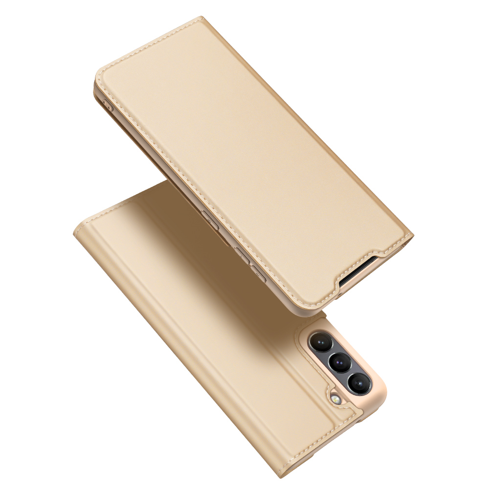 

Dux Ducis Skin Pro Series Series PU - Золото, Galaxy S21 FE 5G