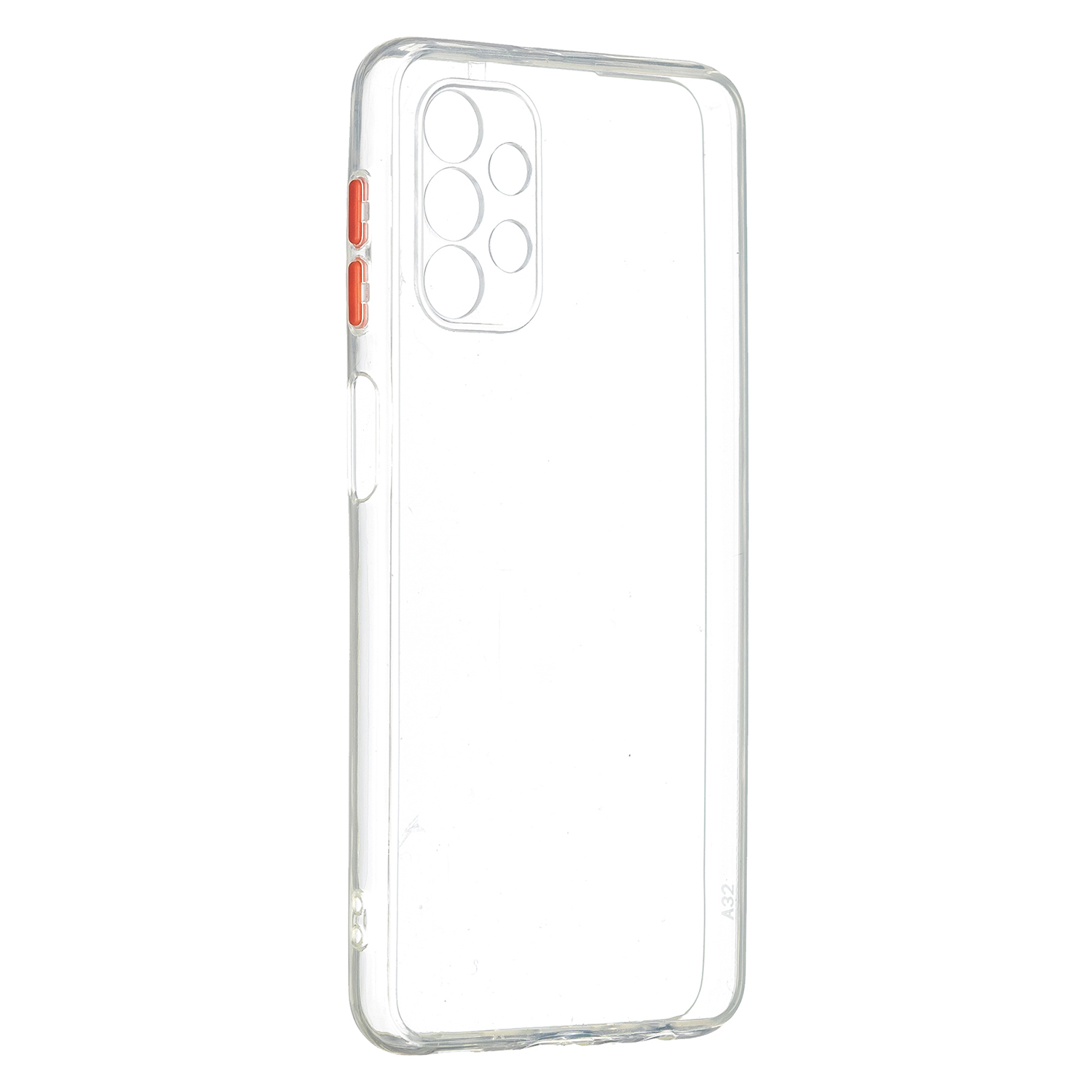 

Shockproof TPU Frame Acrylic Hybrid Case Transparent Protective Cover Shell for Samsung Galaxy A32 5G/M32 5G - Transparent, Galaxy A32 5G