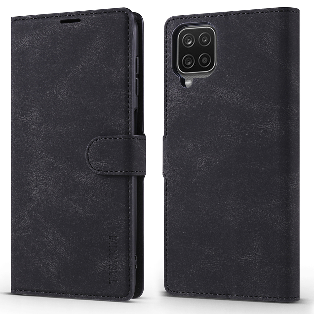 

Taokkim Drop-probry Mobile Phone Cover Cover с Кошельком Для Samsung Galaxy A42 5G - Черный, Galaxy A42 5G