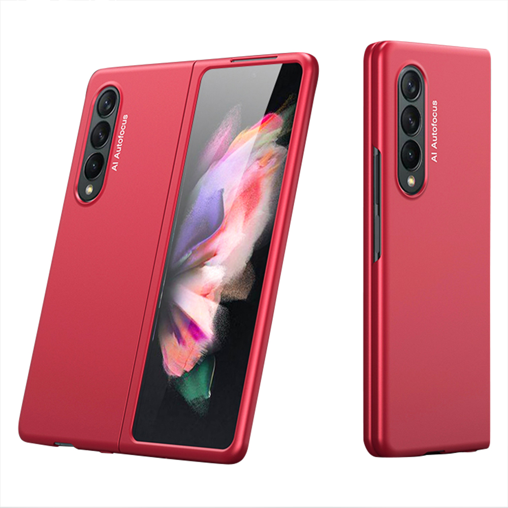 

GKK Ultrathin Hard PC Full Protection Phone Case Cover for Samsung Galaxy Z Fold3 5G - Red, Galaxy Z Fold3 5G