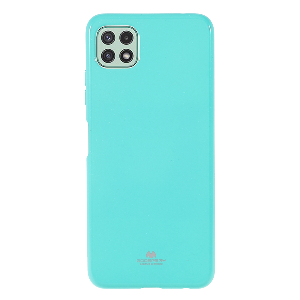 

Mercury Goospery Anticratch Glitter Powder Tpu Cople Для Samsung Galaxy A22 5G (версия Eu) - Мятно-зеленый, Galaxy A22 5G (EU Version)