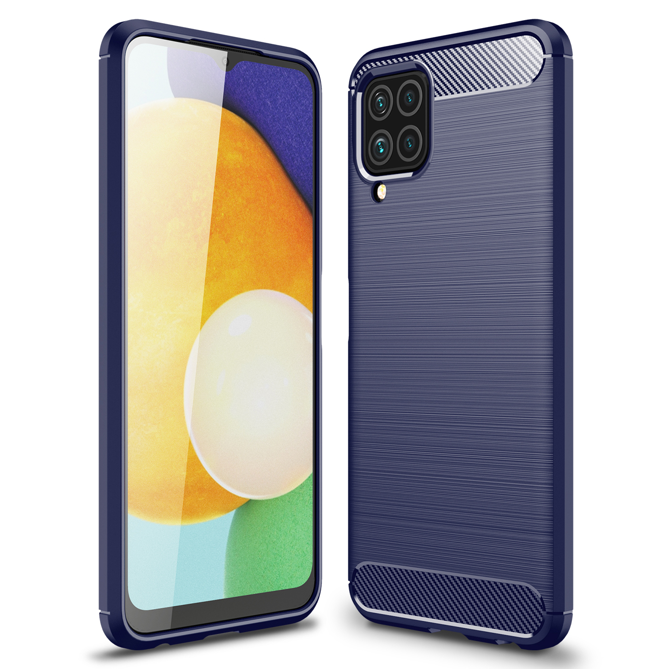 

Гибкий Защитный Корпус TPU Для Samsung Galaxy M32 (глобальная Версия) (глобальная Версия) - Синий, Galaxy M32 (Global Version) 4G