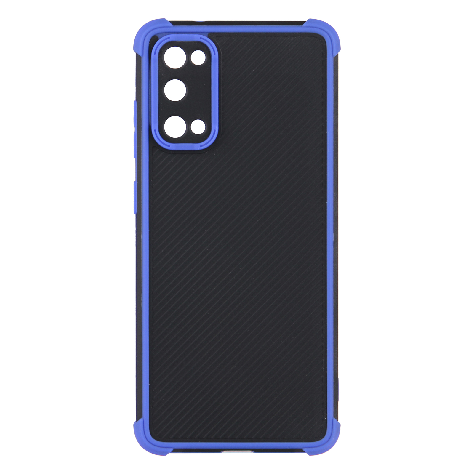 

Dual-Color Heavy Duty Defender Shockproof PVC + TPU Hybrid Drop Protective Cover for Samsung Galaxy S20 4G/S20 5G - Blue, Galaxy S20 4G