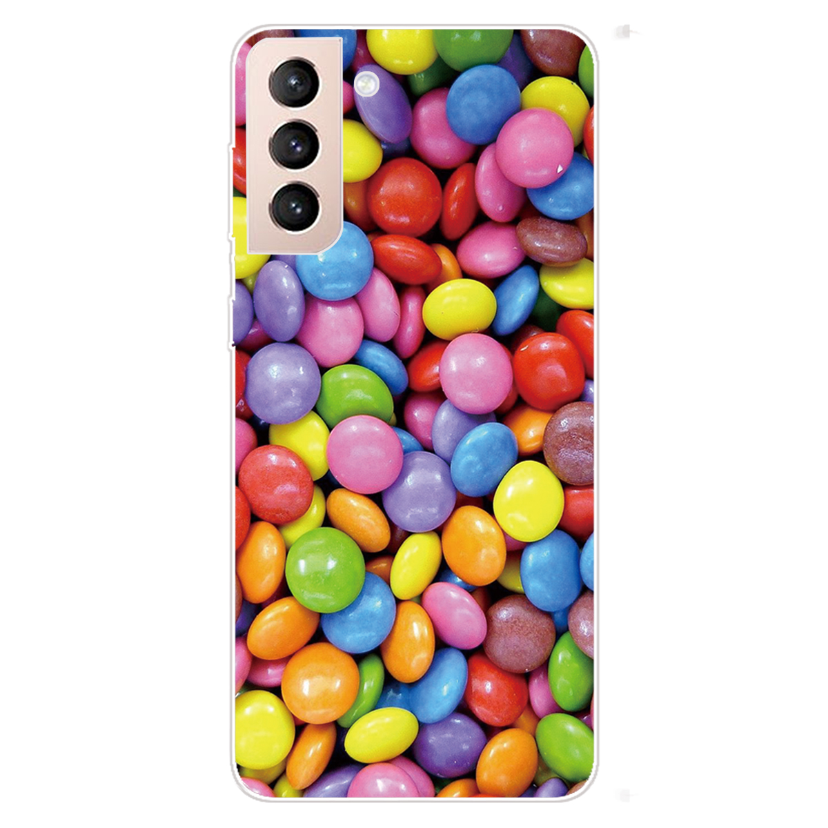 

Stylish Soft Flexible TPU Shockproof Protective Pattern Printing Cover for Samsung Galaxy S22+ 5G - Candy, Galaxy S22+ 5G