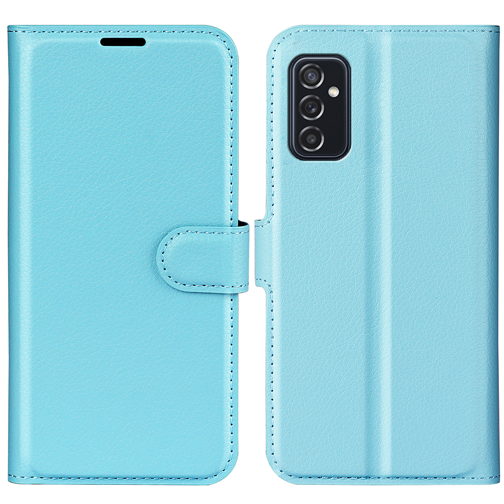 

не Скользите Сплошная Сплошная Цветная Текстура - Синий, Samsung Galaxy M52 5G