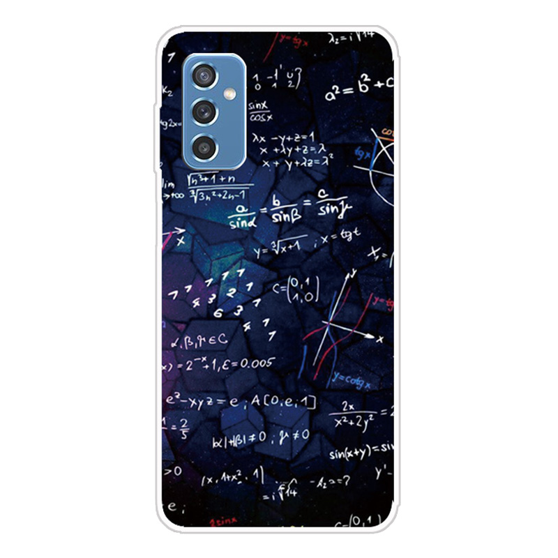 

Веселая Милая Печать с Рисунком Гибкая TPU Slim Shockprotepaction Case Для Samsung Galaxy M52 5G - Уравнение, Samsung Galaxy M52 5G