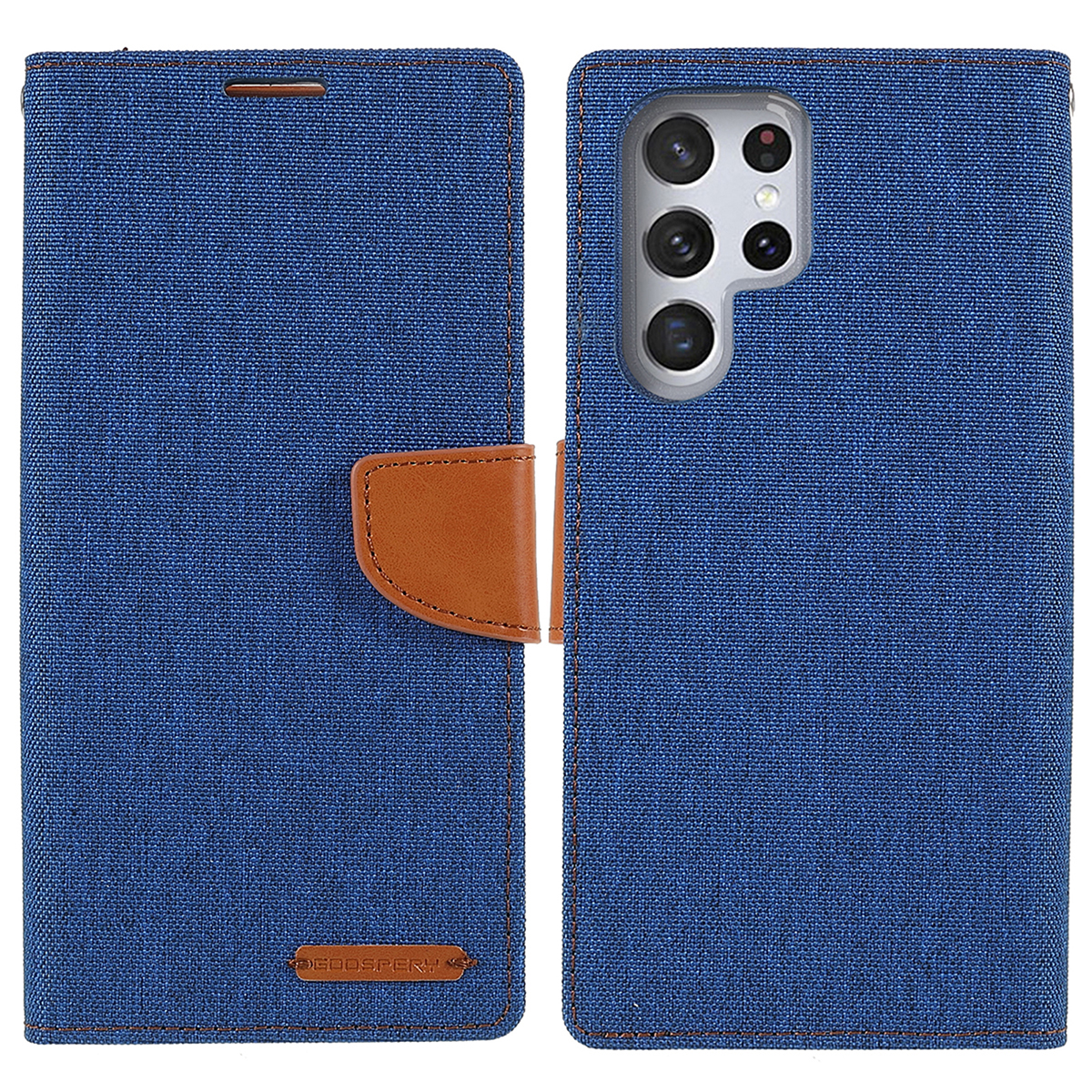 

Mercury Goospery Antry-scratch PU - Синий, Galaxy S22 Ultra 5G