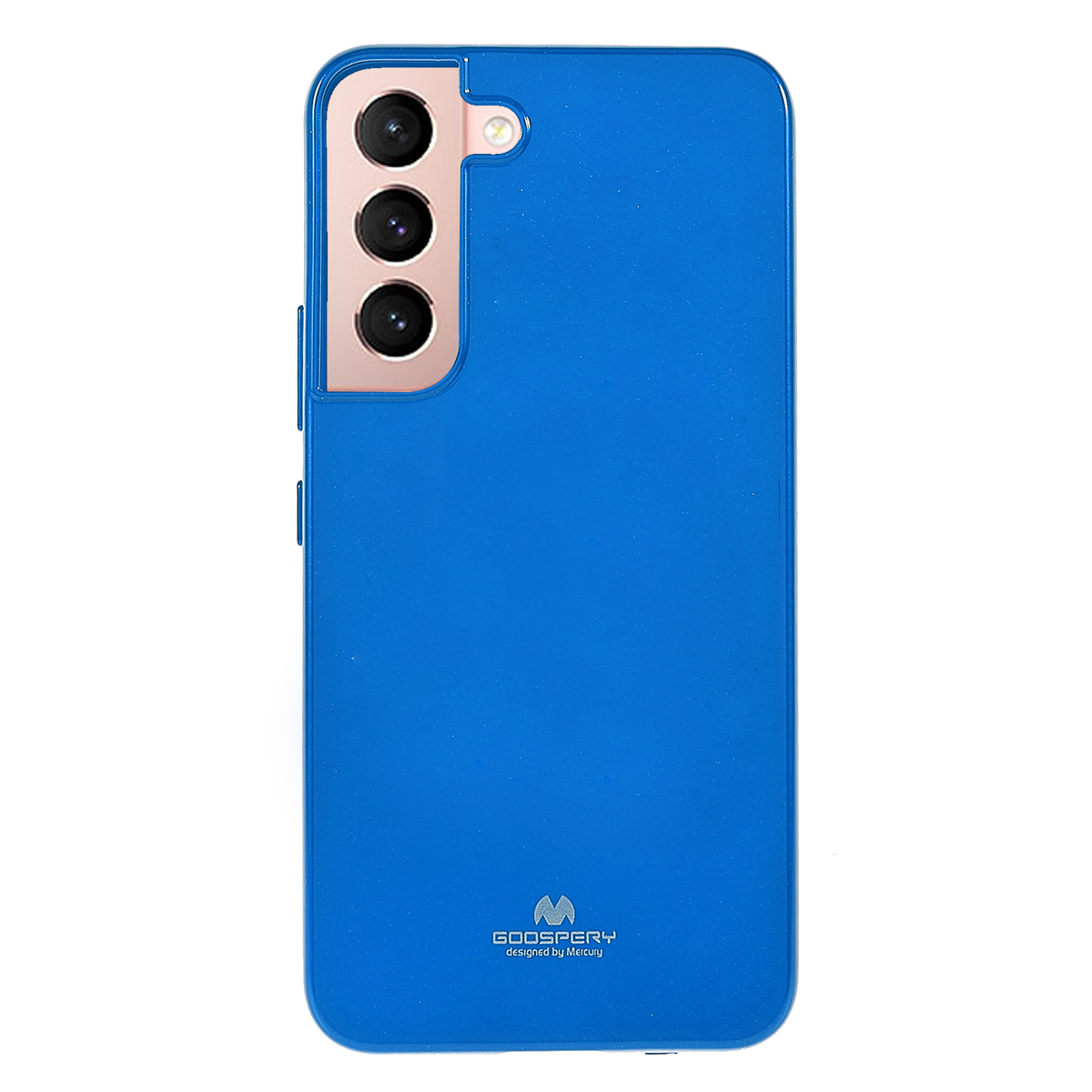 

MERCURY GOOSPERY Glitter Powder Glossy TPU Shock Absorption Protective Cover for Samsung Galaxy S22+ 5G - Navy Blue, Galaxy S22+ 5G