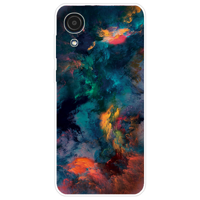 

Anti-scratch Flexible TPU Cover Pattern Printing Phone Case Shell for Samsung Galaxy A03 Core - Rosy Clouds, Samsung Galaxy A03 Core