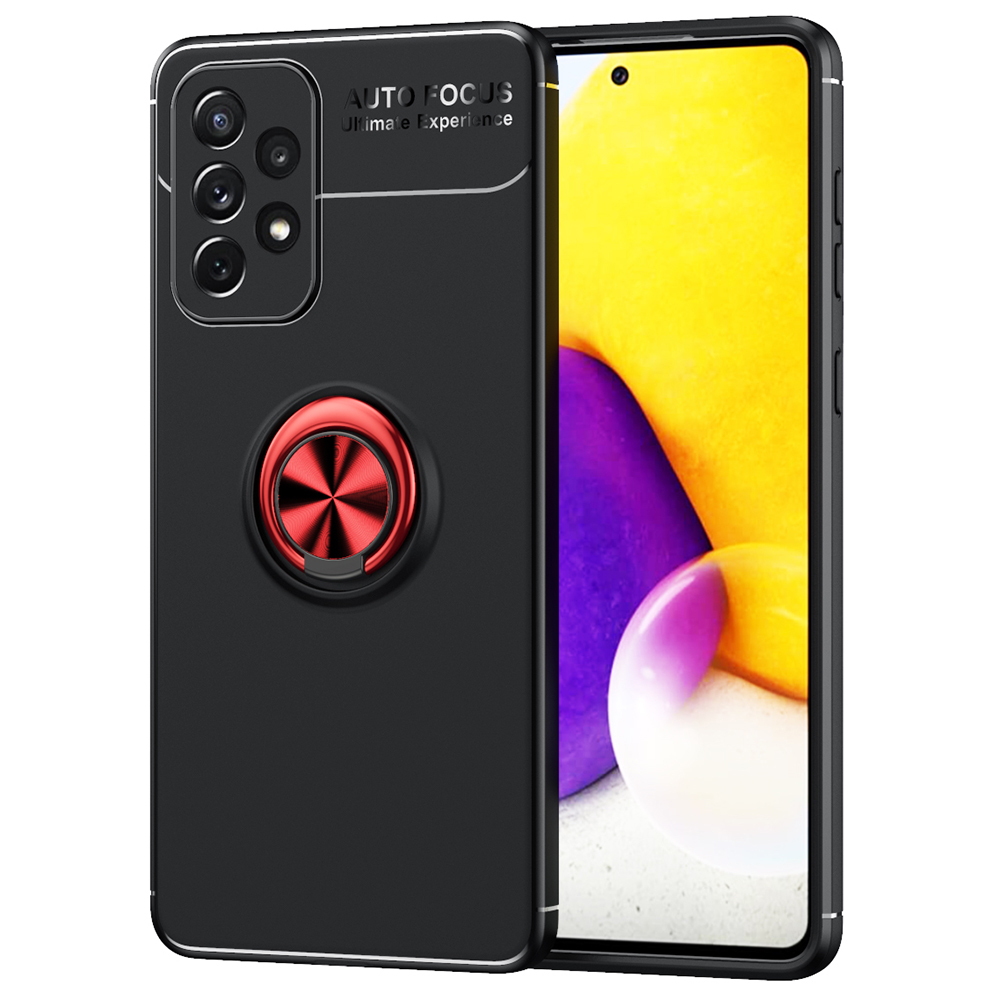

Для Samsung Galaxy A73 5G Против Scratch Shock-resect - Черный / Красный, Samsung Galaxy A73 5G