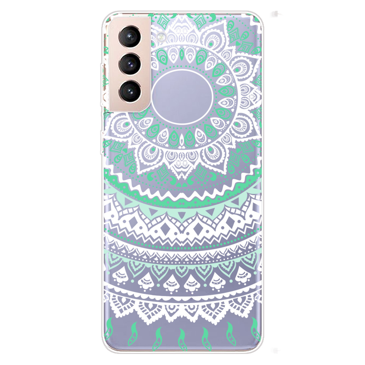 

Slim Mandala Pattern Printing Soft TPU Copher Cover Back Защитная Оболочка Для Samsung Galaxy S22+ 5G - Стиль E, Galaxy S22+ 5G