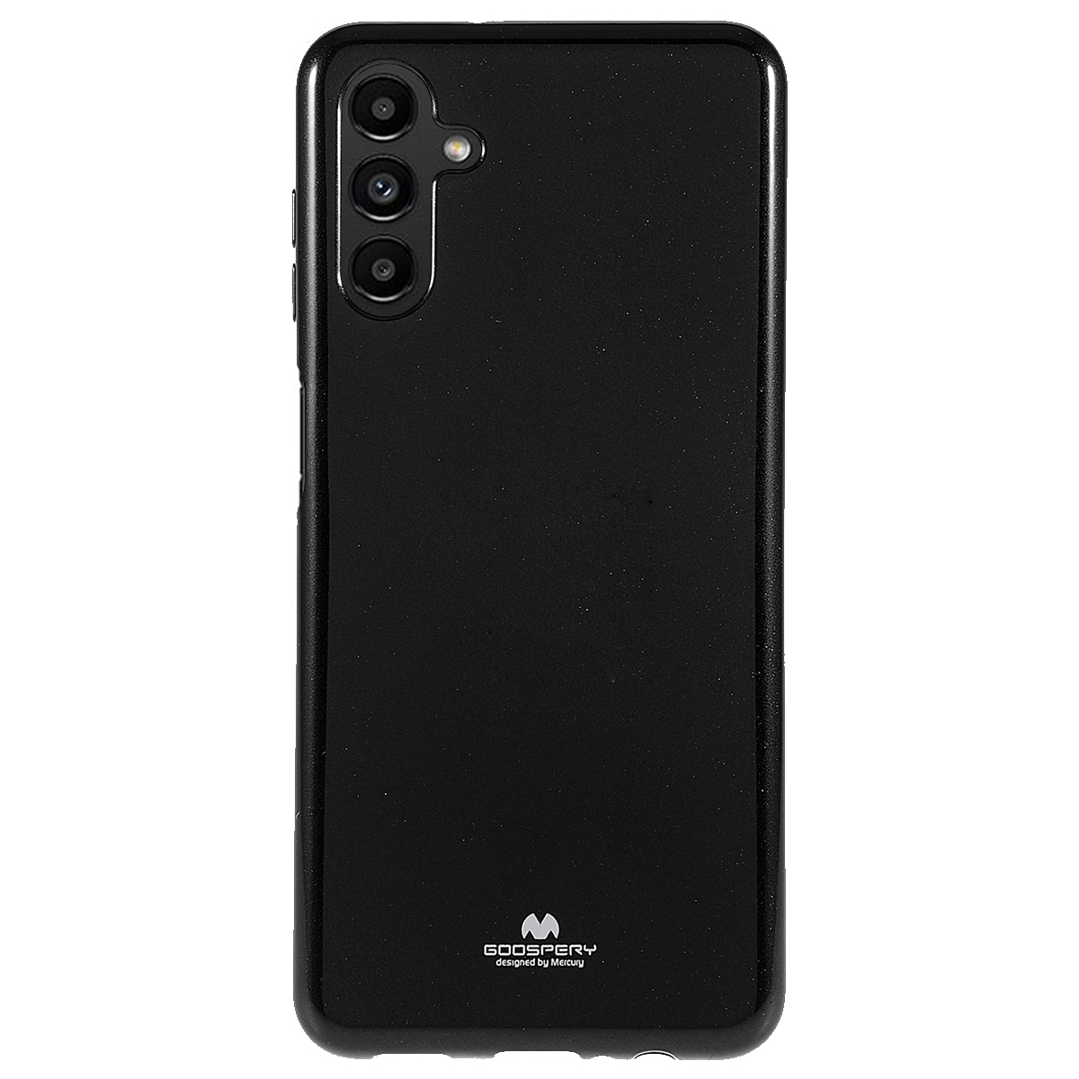 

Mercury Goospery Glitter Блестящий Мягкий Гибкий TPU Slim Fit Cope Защита от Samsung Galaxy A13 5G - Черный, Galaxy A13 5G