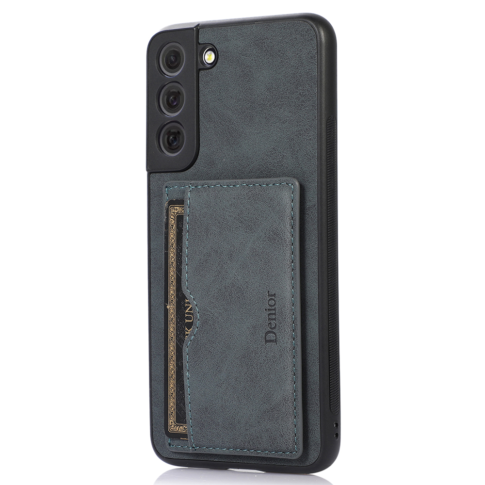 

Denior Для Samsung Galaxy S22 + 5G PU - Темно-серый, Galaxy S22+ 5G