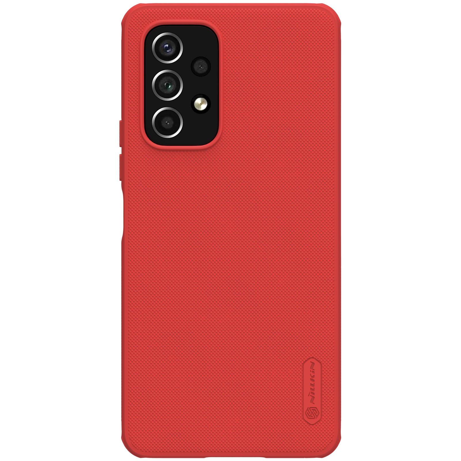 

NILLKIN SUPER MOREDED SHIELD PRO Для Samsung Galaxy A53 5G Нескользящий Корпус, Ударопрочный Матовый Жесткий ПК Назад + Мягкий TPU Кромки - Красный, Samsung Galaxy A53 5G