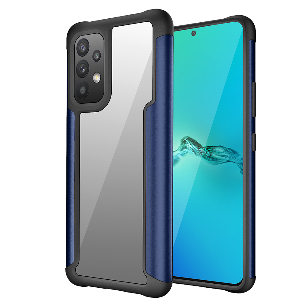 

Для Samsung Galaxy A53 5G Anti-fall TPU + Metal Edg - Синий, Samsung Galaxy A53 5G