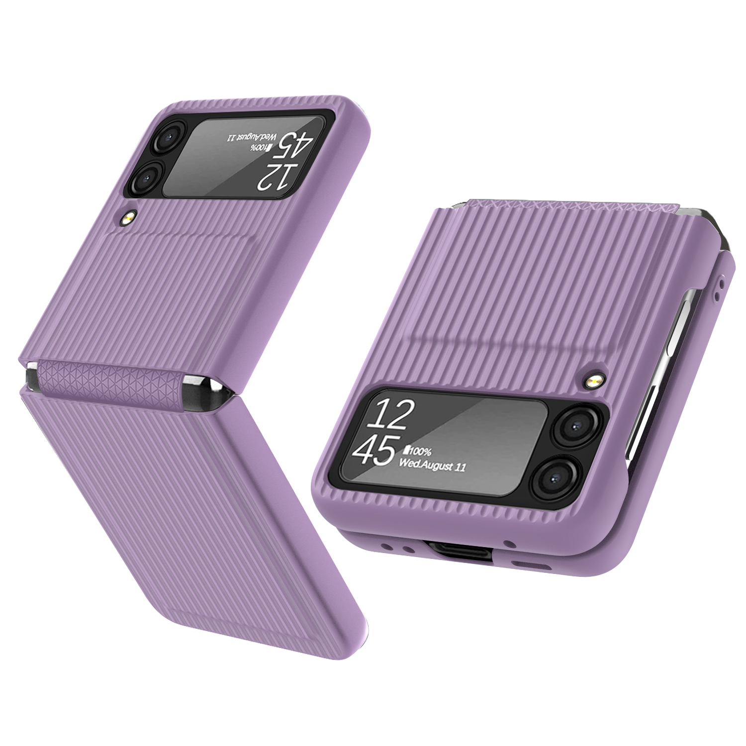 

Для Samsung Galaxy Z Flip3 5g Багаж - Пурпурный, Samsung Galaxy Z Flip3 5G