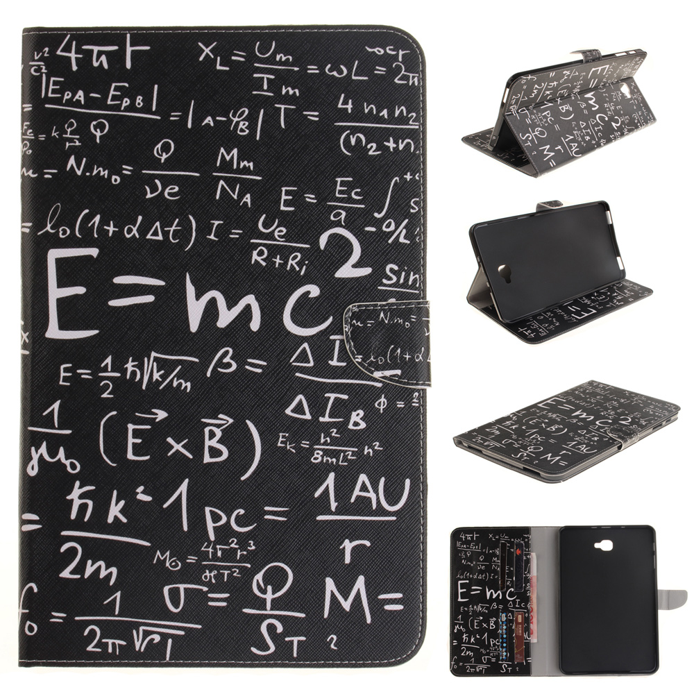 

Wallet Leather Tablet Case for Samsung Tab A 10.1 (2016) T580 - Mass-energy Equation, Galaxy Tab A 10.1 (2016)