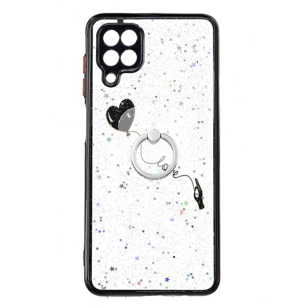 

Для Samsung Galaxy A22 4G (версия Eu) Эпоксидная Эпоксидная Индивидуальная Печать. - Форма Сердца, Galaxy A22 4G (EU Version)
