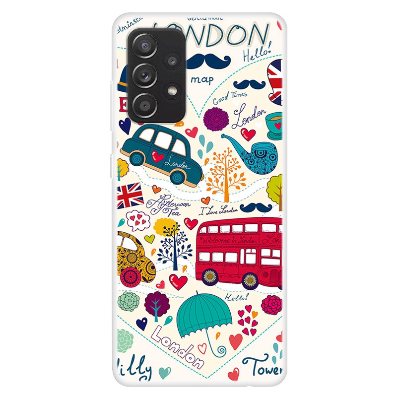 

TPU Slim Case Для Samsung Galaxy A13 4G Защитный Телефон. - Лондонский Автомобиль, Galaxy A13 4G