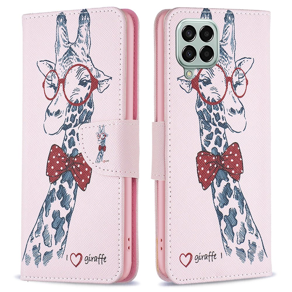 

Для Samsung Galaxy M33 5G (Global Version) BF Печать - Жирафа, Galaxy M33 5G (Global Version)