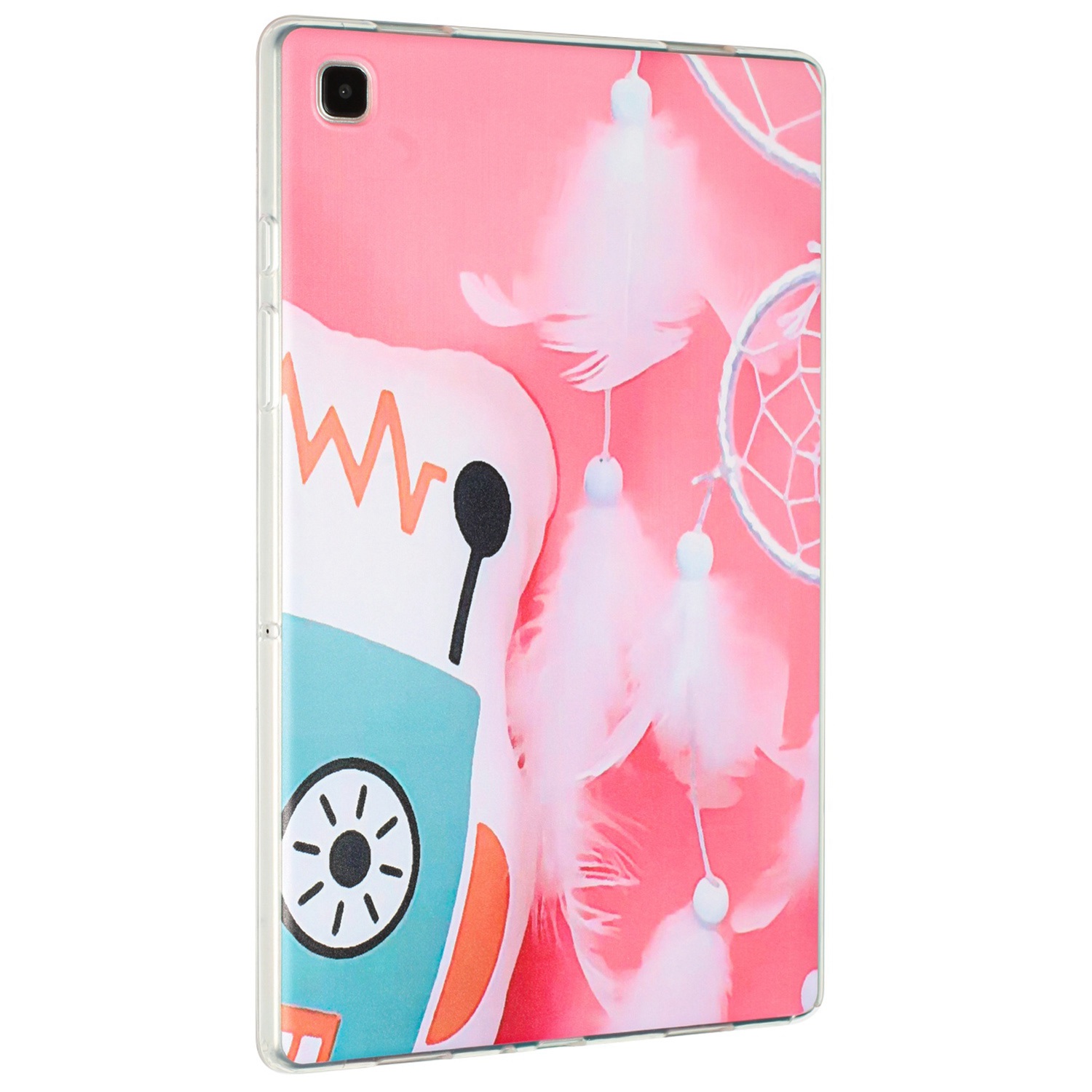 

For Samsung Galaxy Tab S6 Lite 10.4 (2020)/(2022) Scratch-resistant Pattern Printed Flexible TPU Case Tablet Cover - Wind Chime, Galaxy Tab S6 Lite (2022)
