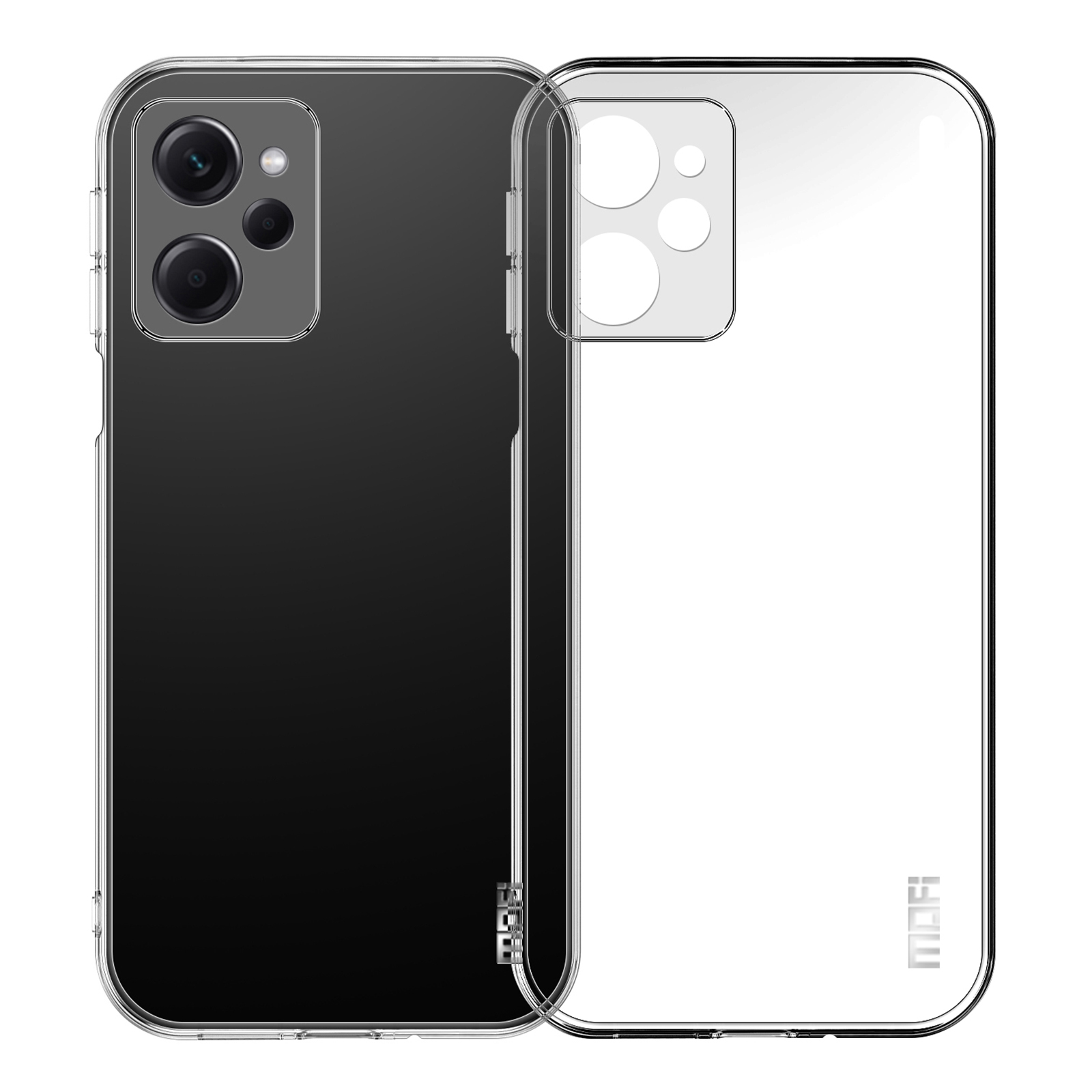 

MOFI Anti-drop Tpu-telefonkoffer Für Xiaomi Redmi Note 12 Pro Speed ​​5g / Poco X5 Pro 5g, Transparente Mobiltelefon -rückschutzabdeckung, Xiaomi Redmi Note 12 Pro Speed 5G