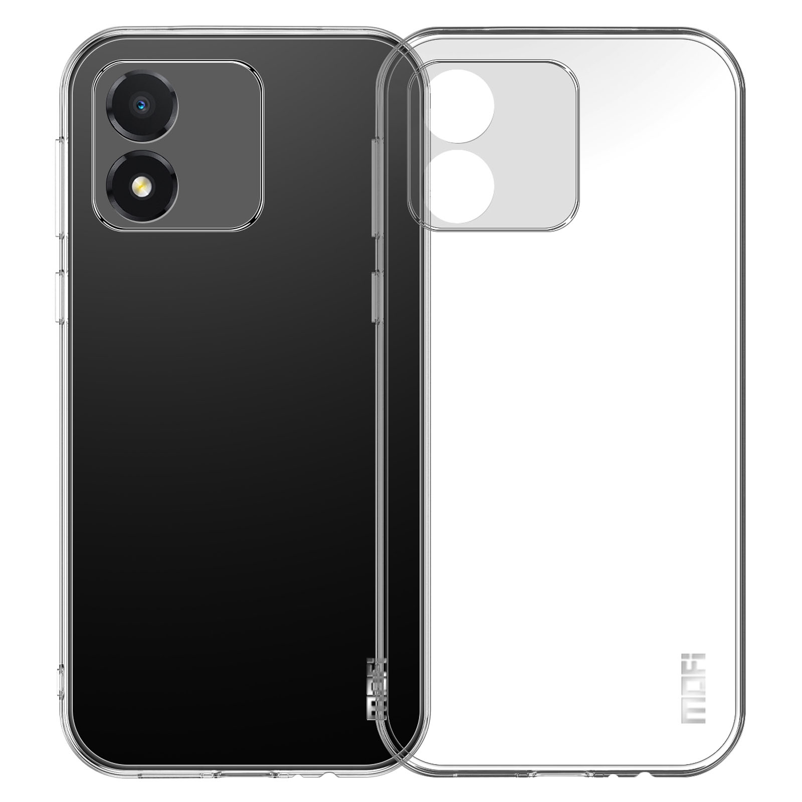 

Mofi Telefonkoffer Für Ehren X5 4g Weiche TPU Transparente Schmudge-vorsichtige Abdeckung, Honor X5 4G
