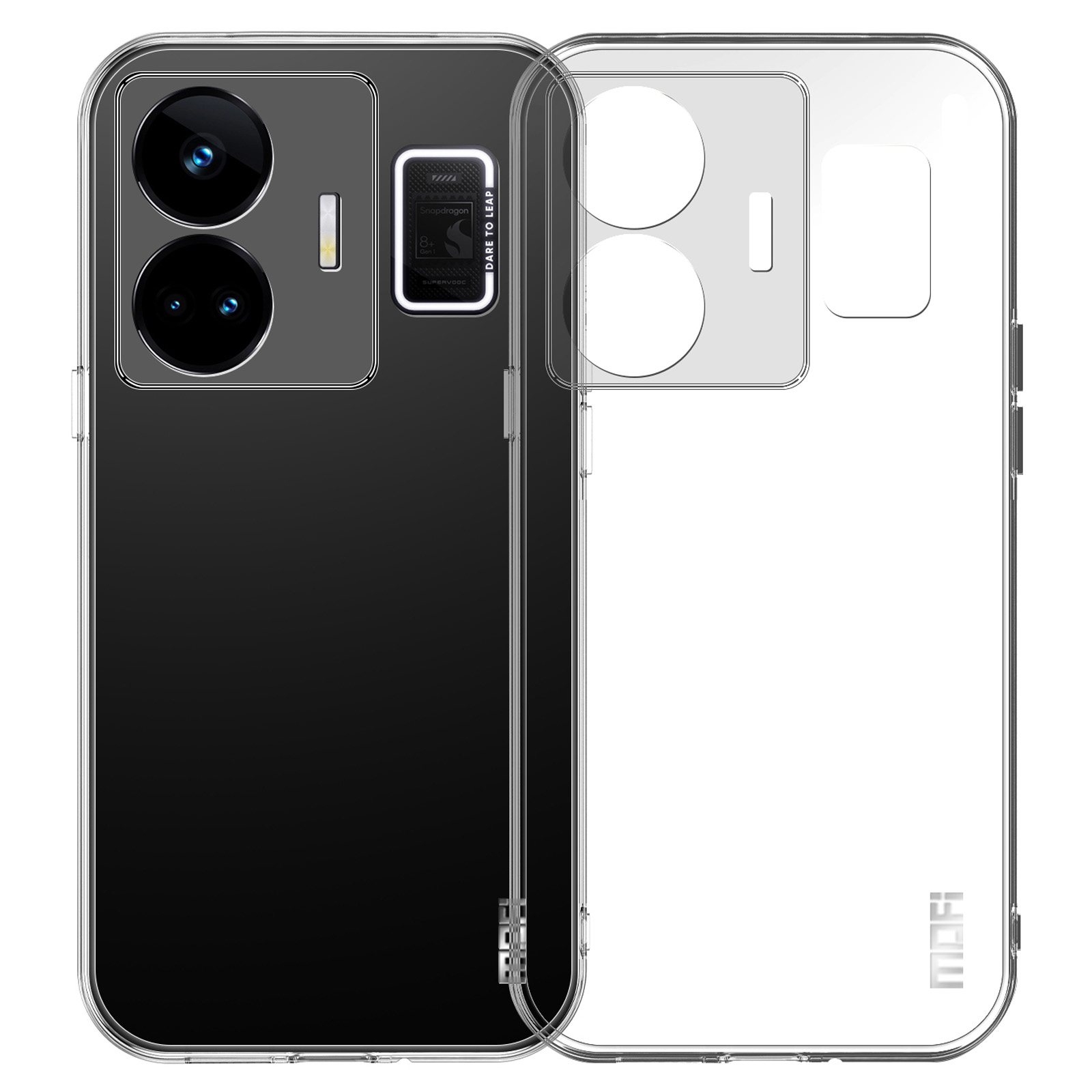 

MOFI Anti-scratch-schutzhülle Für Realme GT Neo 5 5g, Soft Tpu-mobiltelefonabdeckung, Realme GT Neo 5 5G