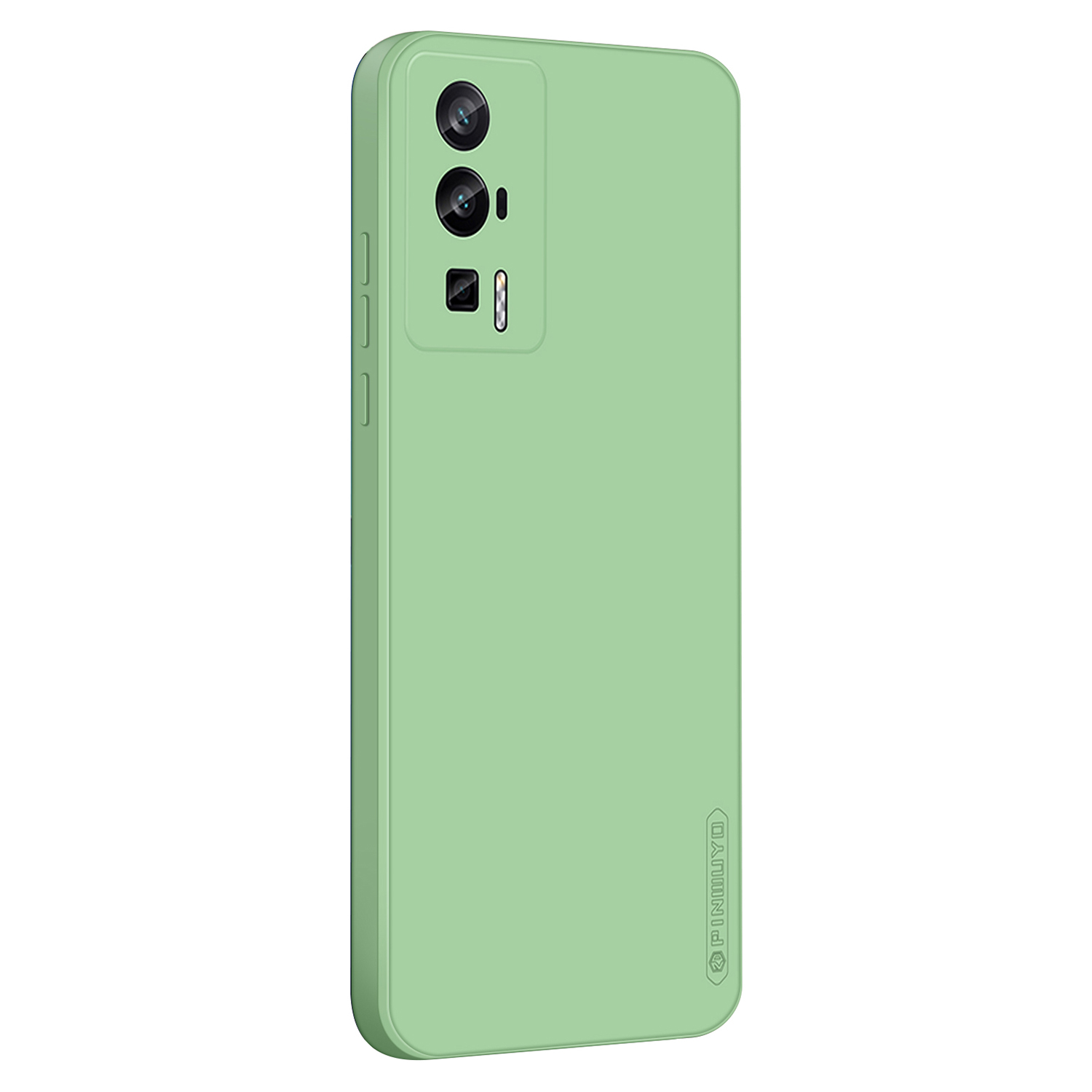 

Pinwuyo JK Tpu-2-serie-telefonhülle Für Xiaomi Redmi K60 5G / K60 Pro 5G Faserverblenden Futterfutter Weiche TPU -telefonabdeckung - Matcha Green, Xiaomi Redmi K60 5G