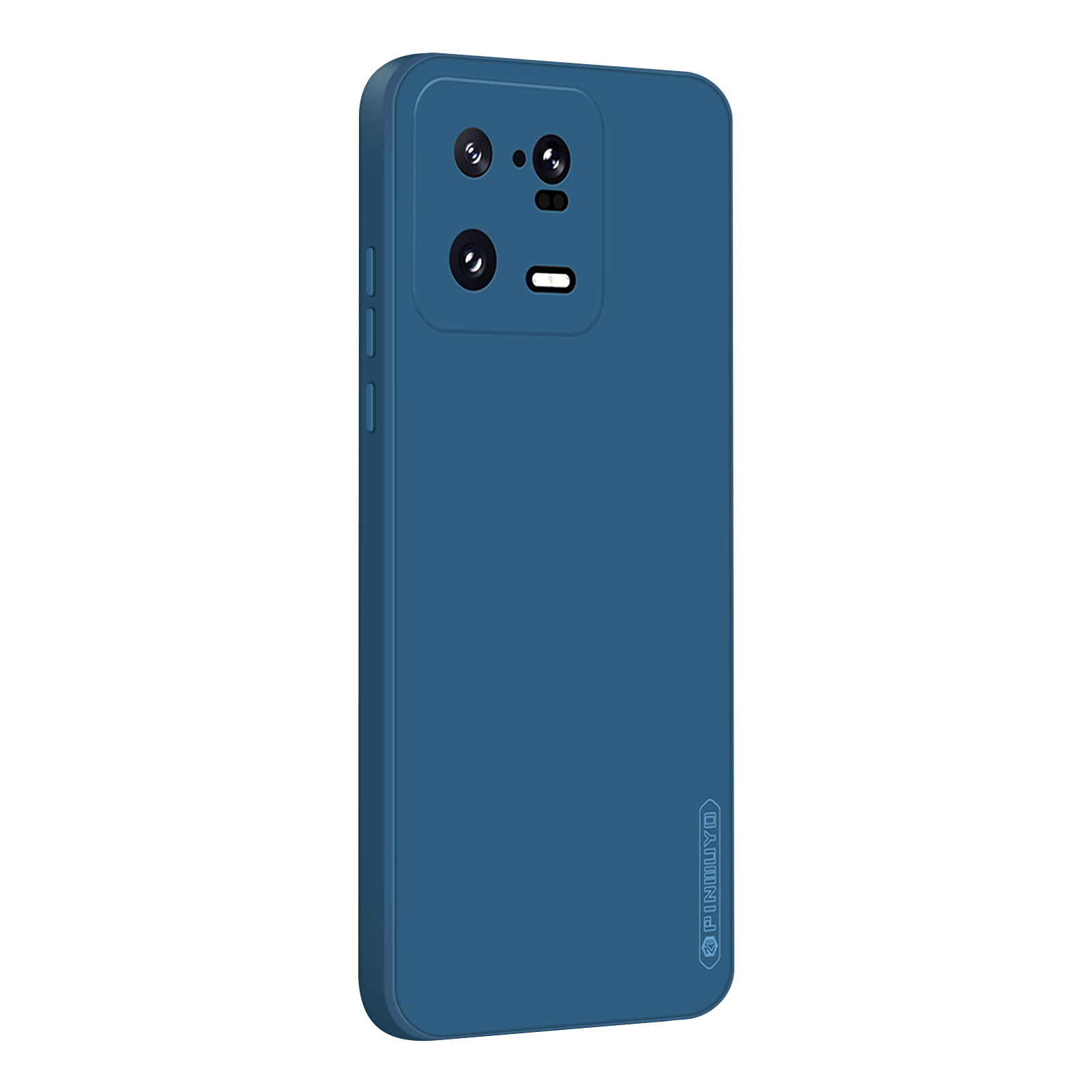 

Pinwuyo JK Tpu-2-serie Für Xiaomi 13 Pro 5G Tpu-telefonhülle Faserfaserverröstung Handyabdeckung - Dunkelblau, Xiaomi 13 Pro 5G