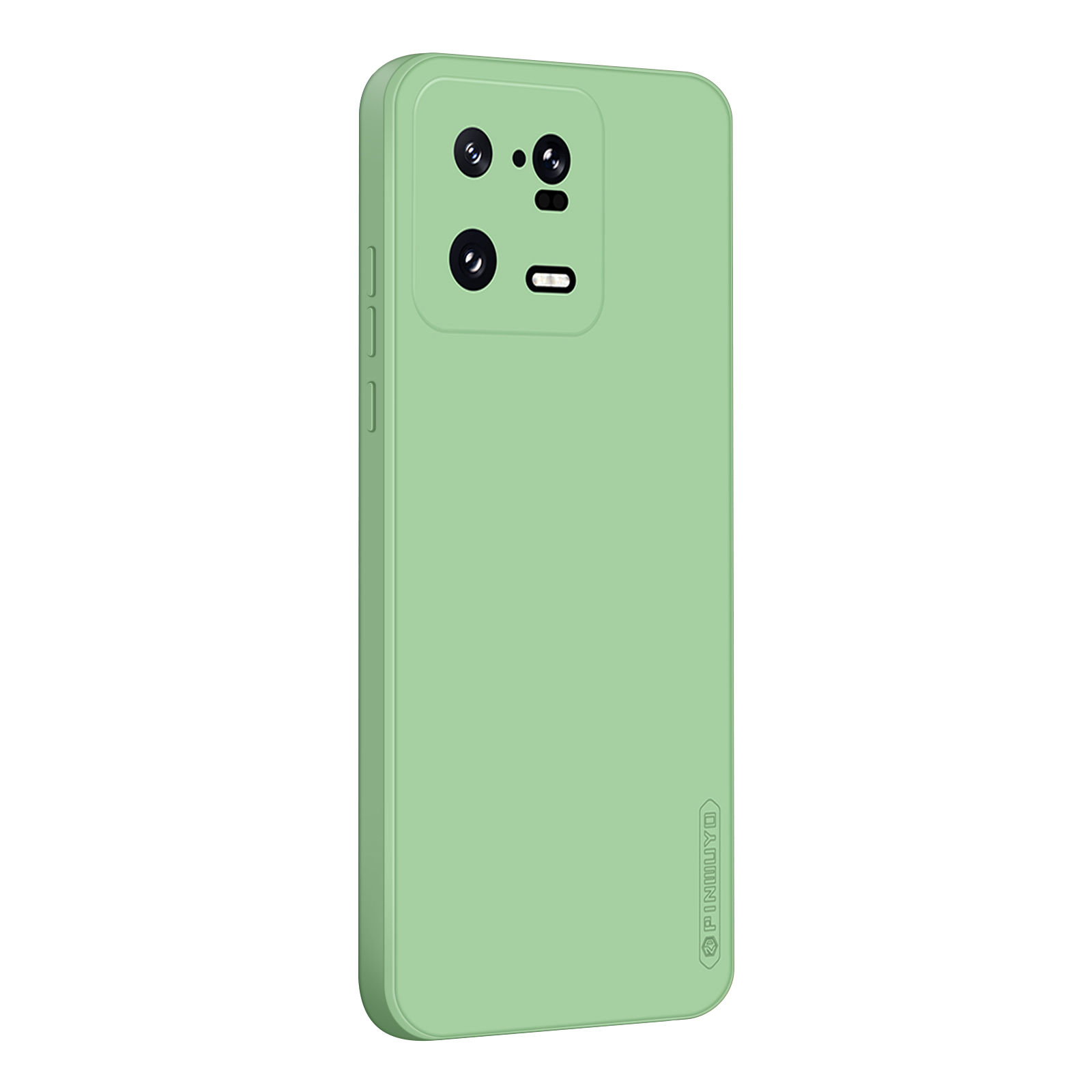 

Pinwuyo JK Tpu-2-serie Für Xiaomi 13 Pro 5G Tpu-telefonhülle Faserfaserverröstung Handyabdeckung - Matcha Green, Xiaomi 13 Pro 5G