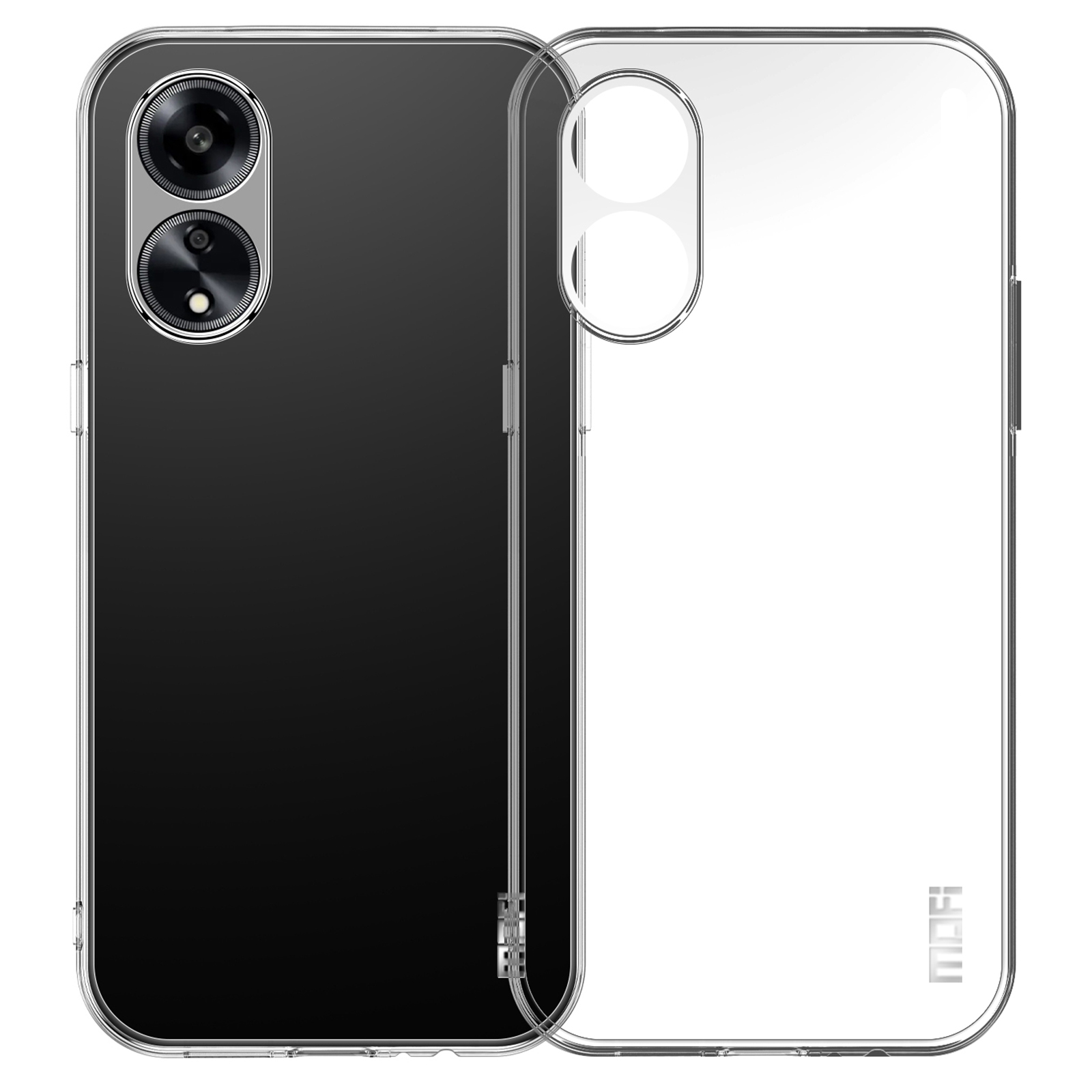 

Mofi Für Oppo A1 5G Transparent Tpu-telefonhülle Anti-kratzer-schutz-telefonabdeckung, Oppo A1 5G