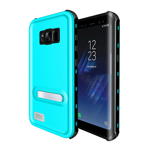 

Redpepper Для Samsung Galaxy S8 PLUS G955 Водонепроницаемая Крышка Для Белья (пластиковый + ТПУ) - Синий, Galaxy S8+