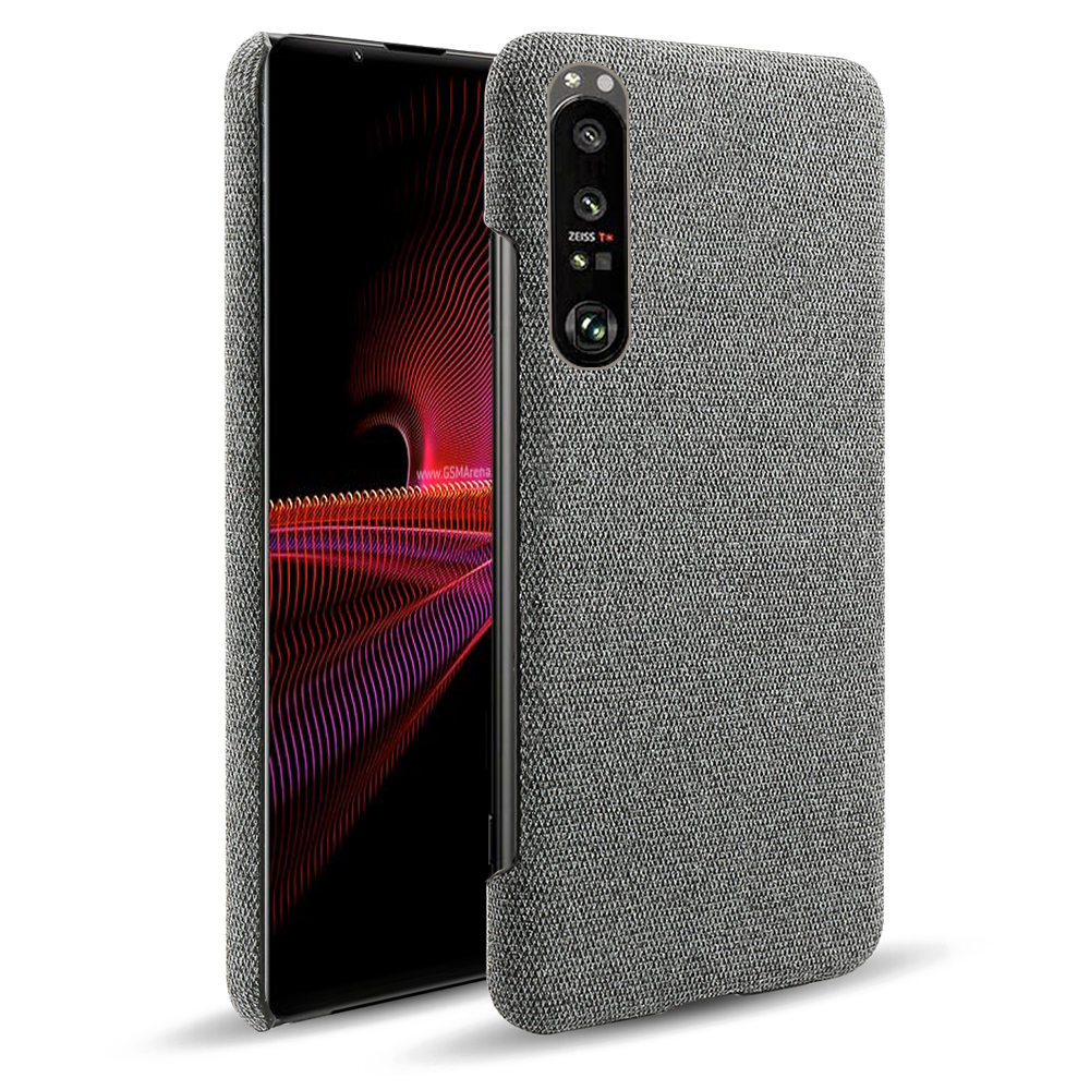 

KSQ -stoffkapitalkoffer Für Sony Xperia 1 III 5G - Grau, Xperia 1 III 5G